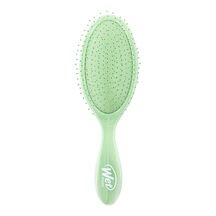 NATURAL GREEN MARBLE HAIRBRUSH
